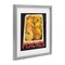 Stupell Industries Collaged Garden Peaches Framed Print Under Glass, design by Nancy Overton